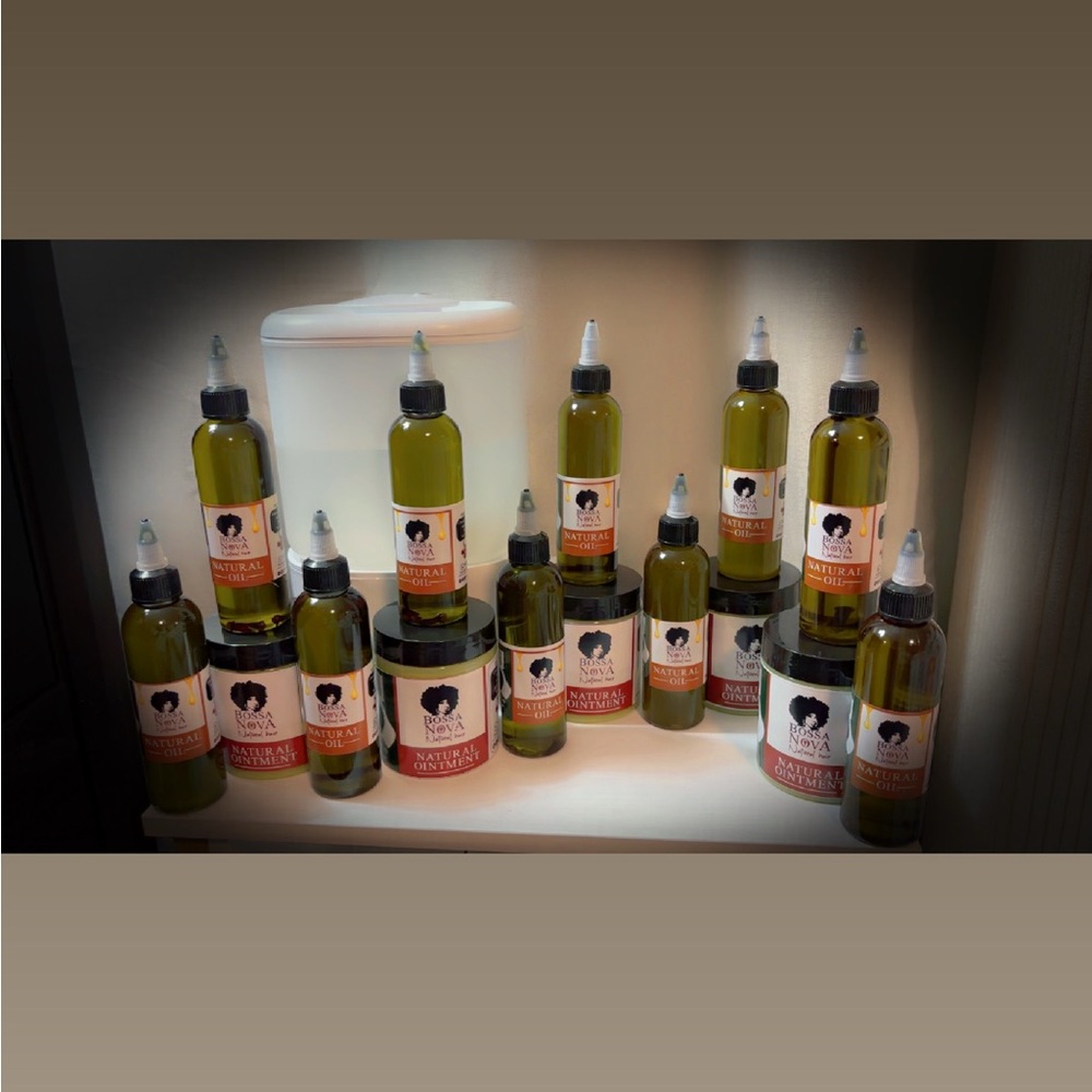 Nourishing Hair Oil - Olive Green